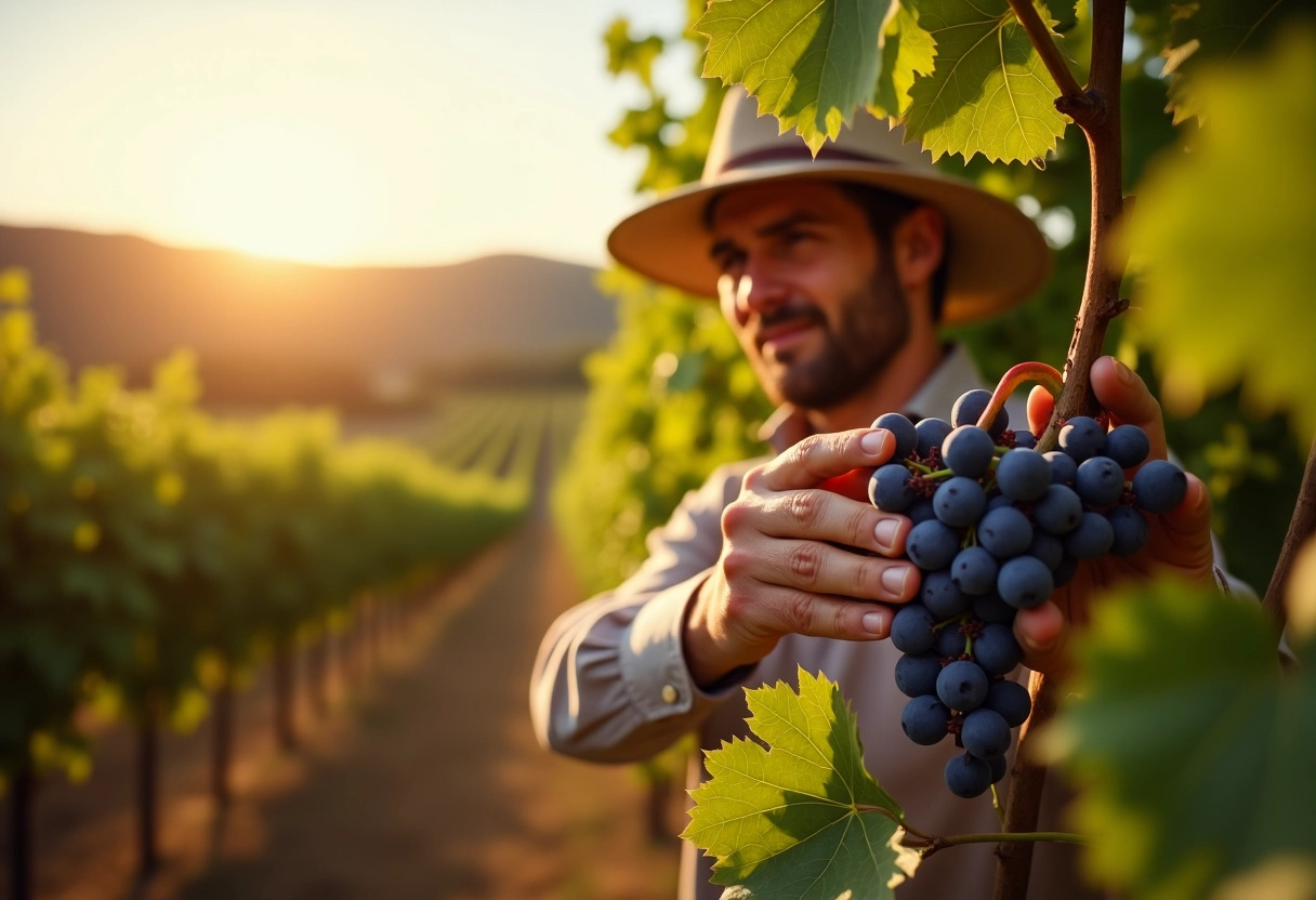 vignoble  plongée