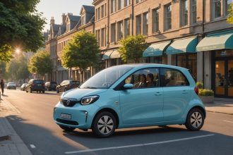 Voiture sans permis adaptée aux besoins de mobilité des seniors en ville